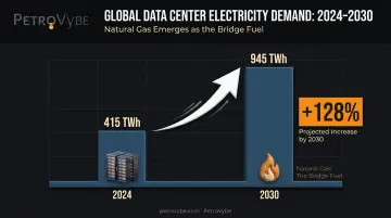 AI data center electricity demand growth from 2024 to 2030