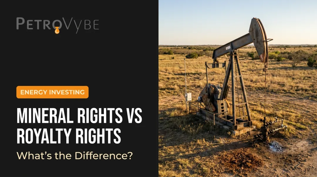 Mineral Rights vs Royalty Rights: What's the Difference?