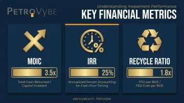 Key E&amp;P financial metrics MOIC IRR and recycle ratio explained