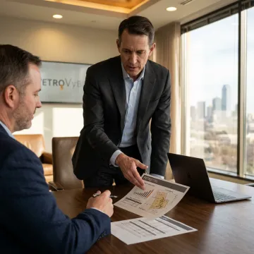 Dallas wealth advisor discussing investment strategy