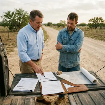 Reviewing water well financing documents