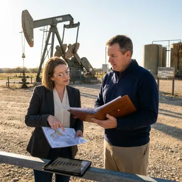 Natural gas development assets and investor reporting