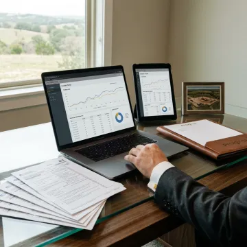 Alternative investment platform dashboard for energy assets
