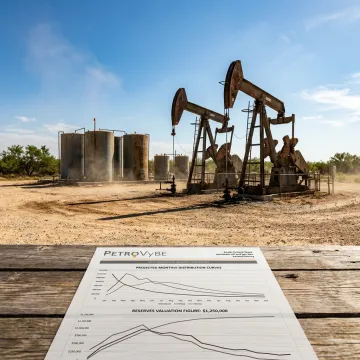 Oil and gas investment assets in Texas