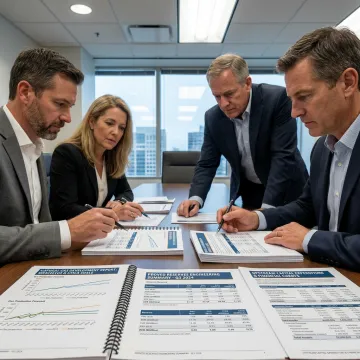 Natural gas investment review meeting