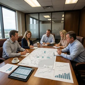 Texas oil and gas investment strategy meeting