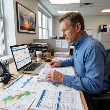 Oil and gas production dashboard review