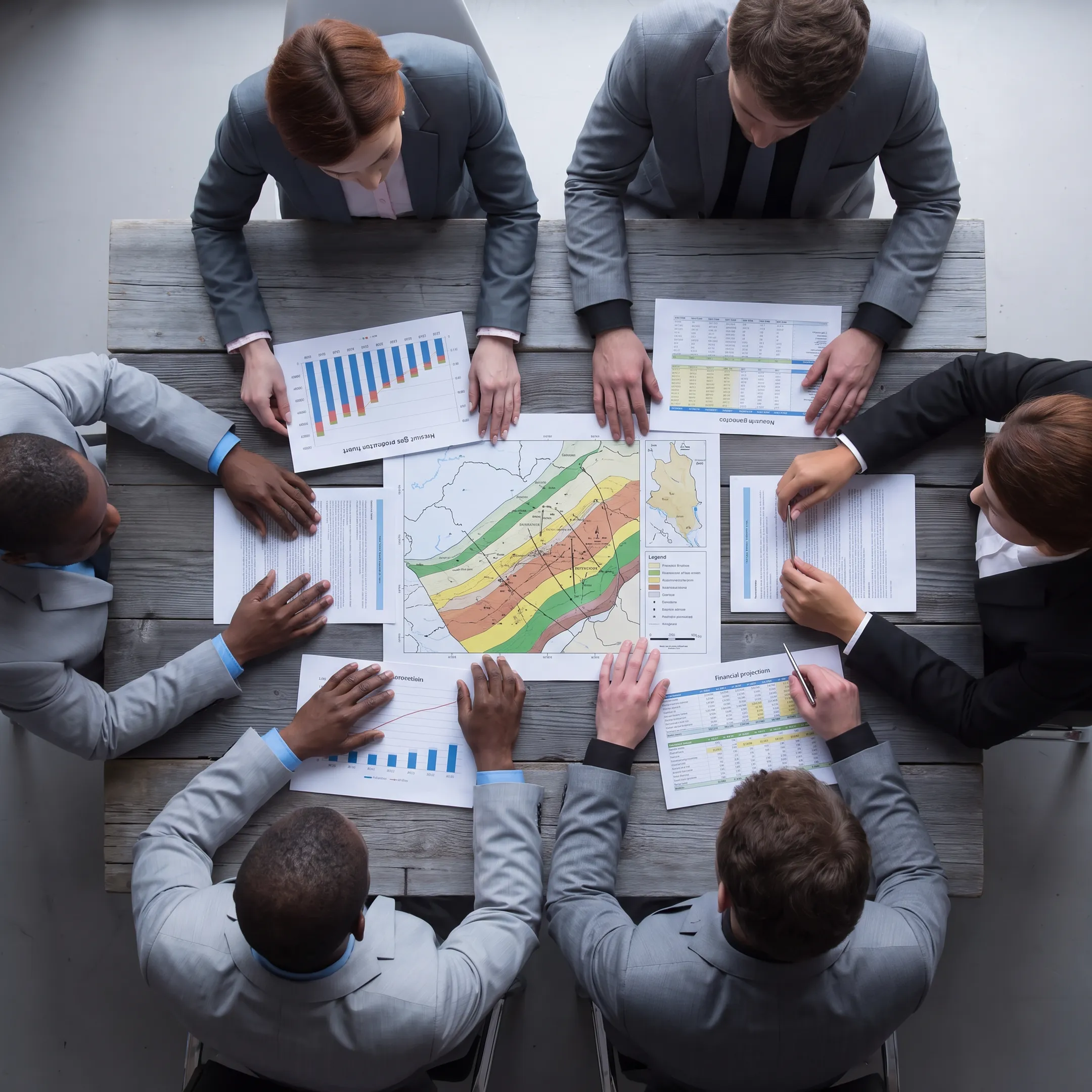 Consultants analyzing natural gas development opportunities