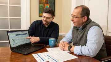 Philadelphia Life and Health advisor consulting small business owner client