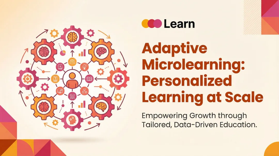Adaptive Microlearning: Personalized Learning at Scale
