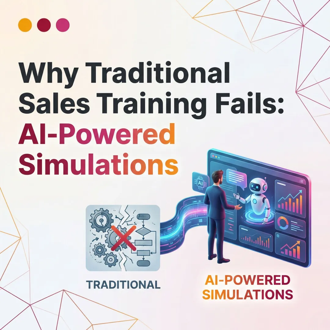 Why Traditional Sales Training Fails: AI-Powered Simulations