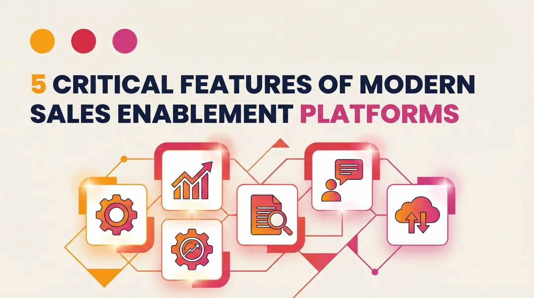 5 Critical Features of Modern Sales Enablement Platforms