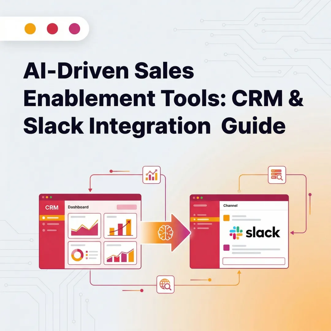 AI-Driven Sales Enablement Tools: CRM & Slack Integration Guide