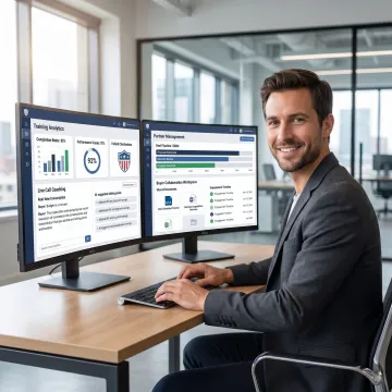 AI sales enablement platform dashboard for GovCon teams