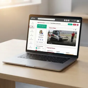 AI-powered digital sales room software dashboard showing deal collaboration workspace