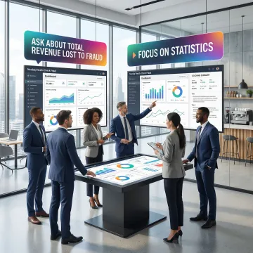 Insurance sales team using AI-powered sales enablement software on laptops and tablets