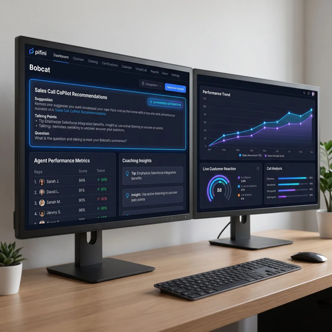 AI call scoring dashboard for sales teams