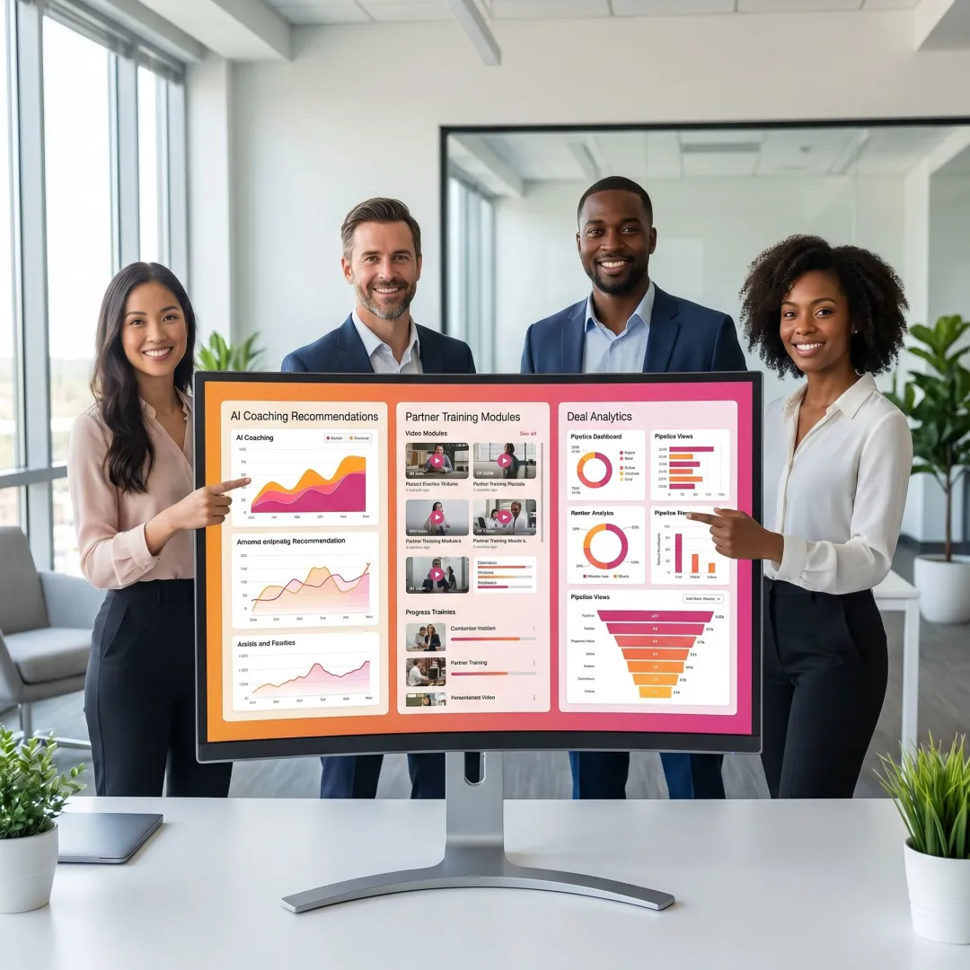 Wholesale distributor team using AI sales automation tools