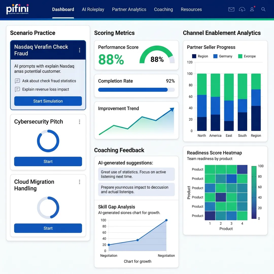 AI sales roleplay software for partner teams