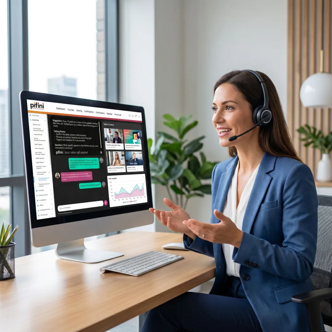 AI sales guidance dashboard for partner reps