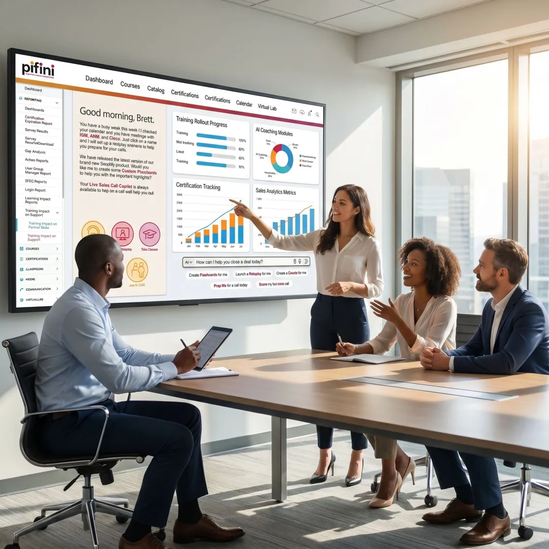 Workflow for partner enablement software implementation