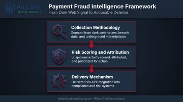 Three-layer framework of payment fraud intelligence data collection
