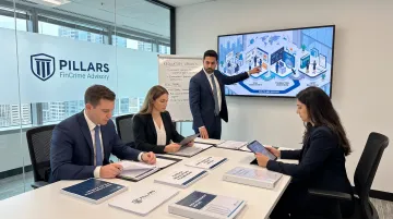 Pillars FinCrime Advisory compliance consulting team reviewing regulatory frameworks
