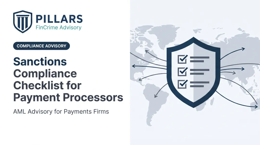 Sanctions Compliance Checklist for Payment Processors