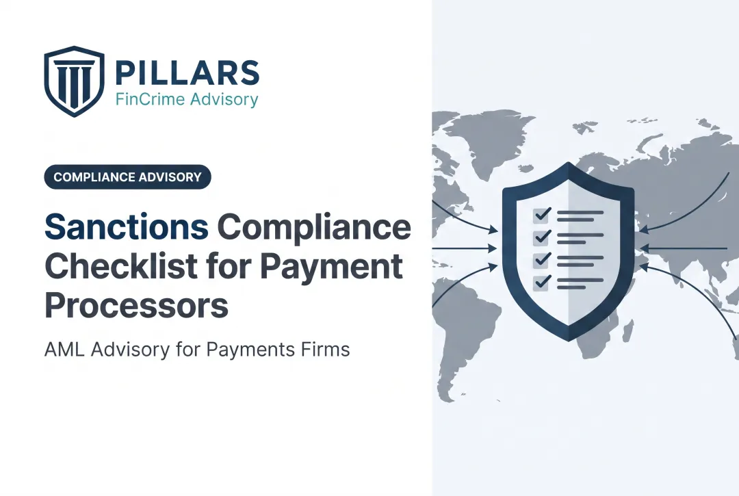 Sanctions Compliance Checklist for Payment Processors