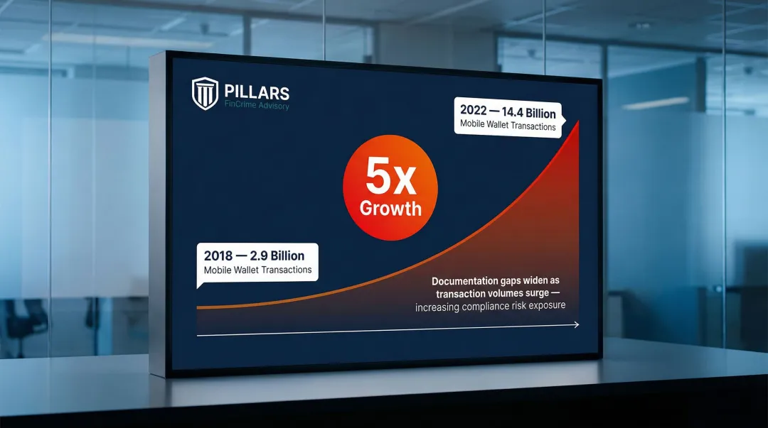 Fintech transaction volume growth 5x increase from 2018 to 2022 timeline