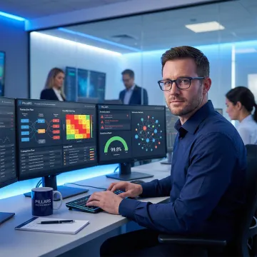 Compliance expert analyzing payment fraud patterns and risk data