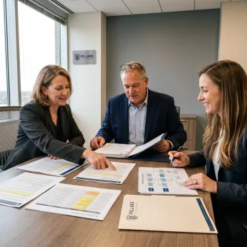 Team reviewing an institution’s fraud prevention program