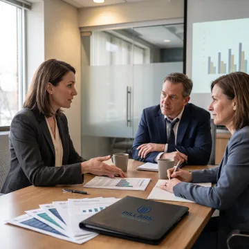 Credit union leaders discussing compliance strategy