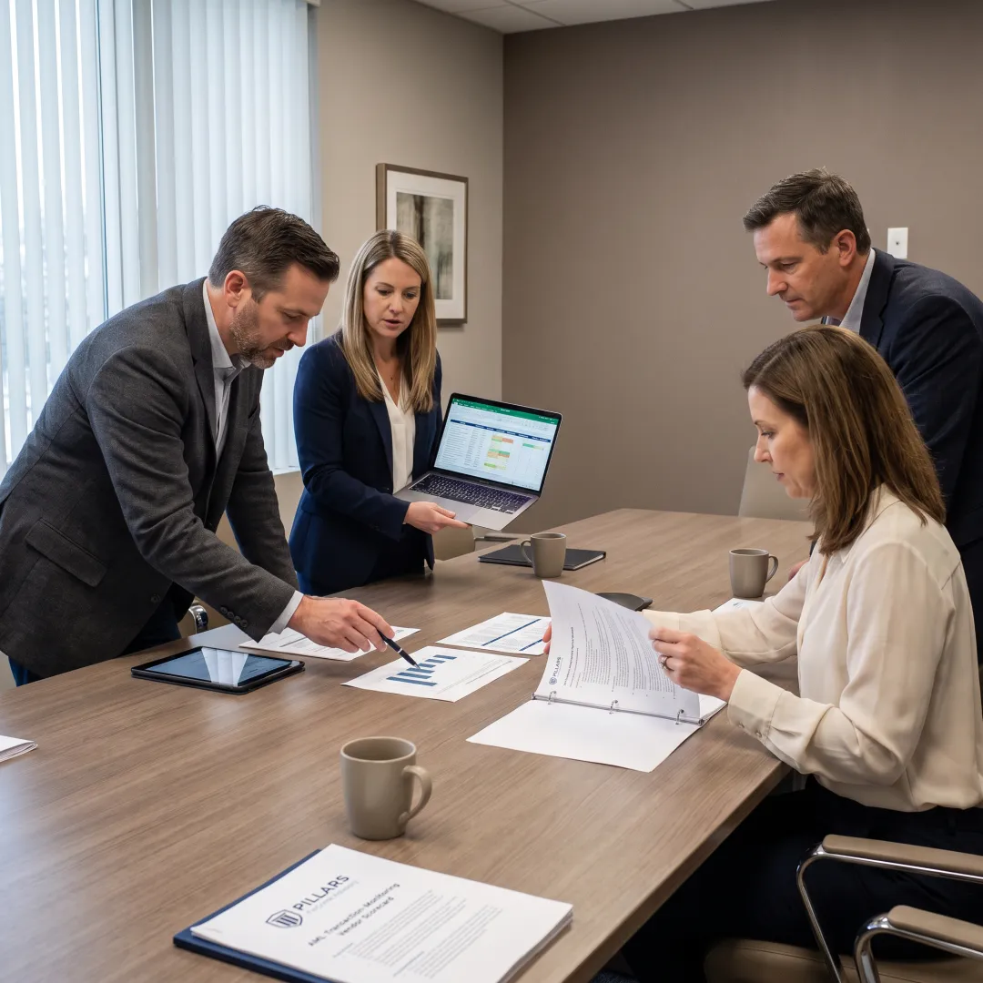 AML software evaluation meeting