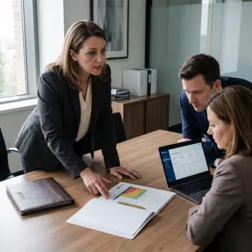 Fintech team planning a compliance program