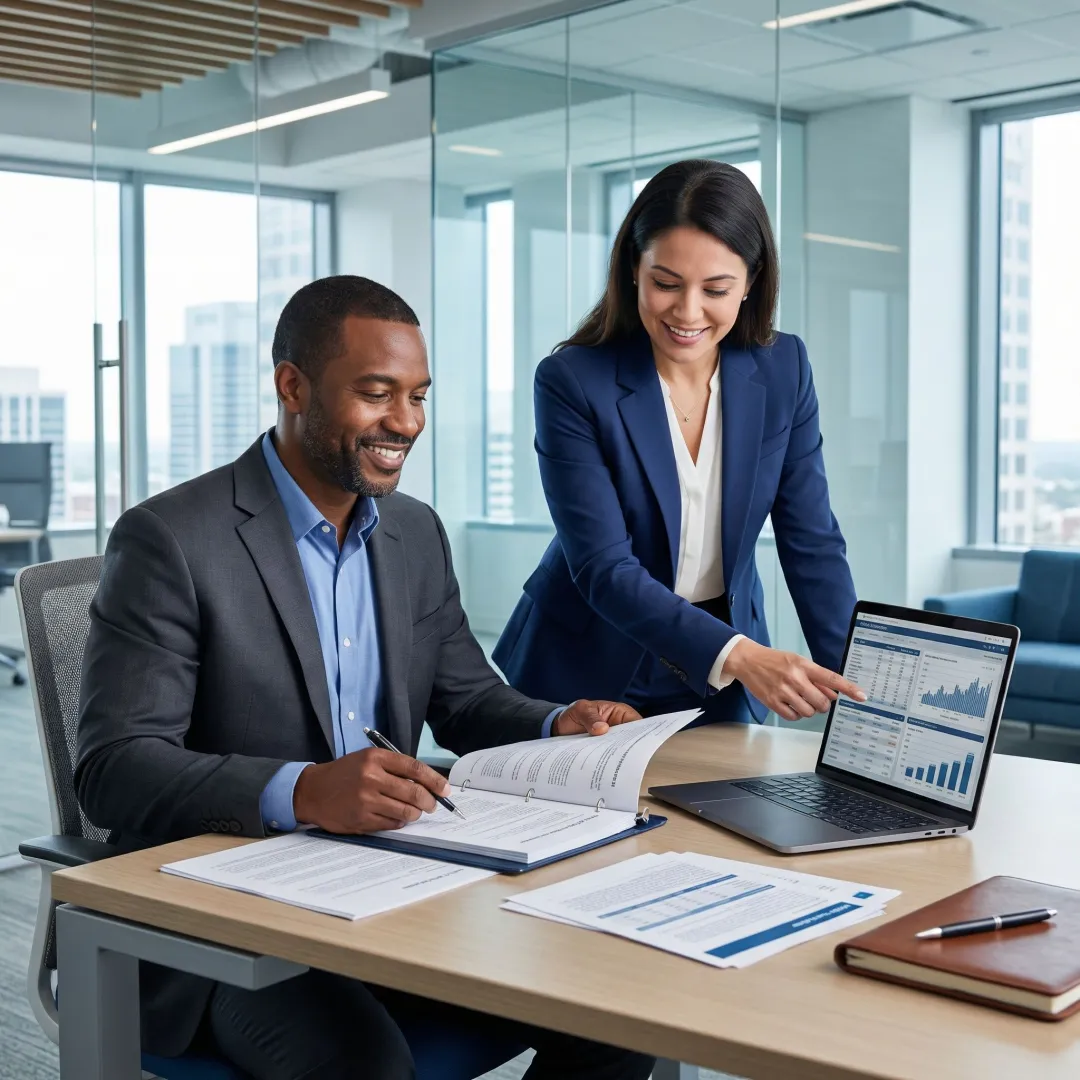 Compliance consultant working with mortgage broker on AML program
