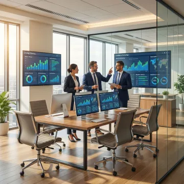 Credit union compliance team implementing strategic planning recommendations with technology systems