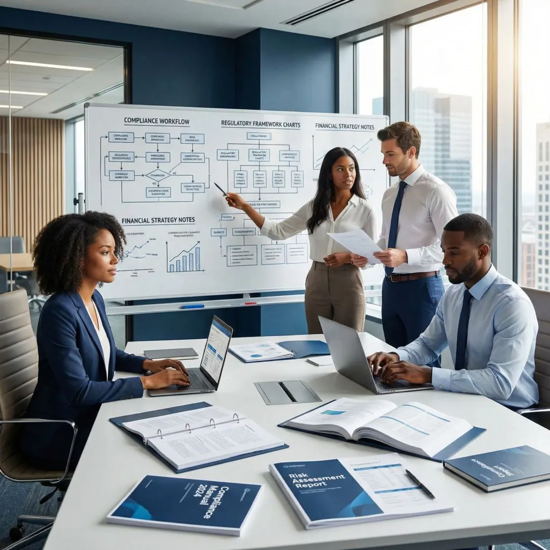 Compliance professionals implementing FinCEN compliance framework