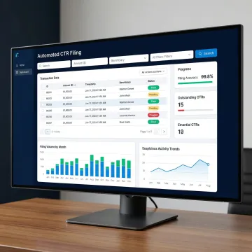 Currency Transaction Report Automation Services