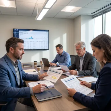 Compliance advisor reviewing credit union BSA program