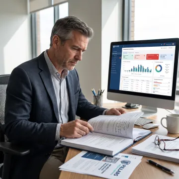 Compliance advisor reviewing payment facilitator risk controls