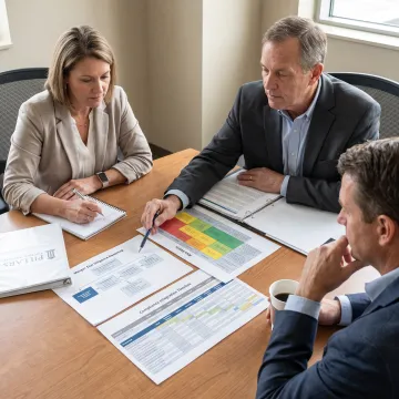 AML consultant reviewing a credit union merger compliance roadmap