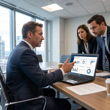 AML advisor discussing risk-based compliance program