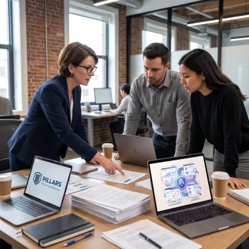 Compliance advisor guiding fintech startup founders