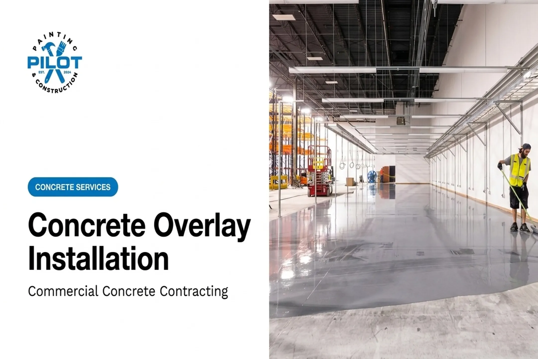 Concrete Overlay Installation