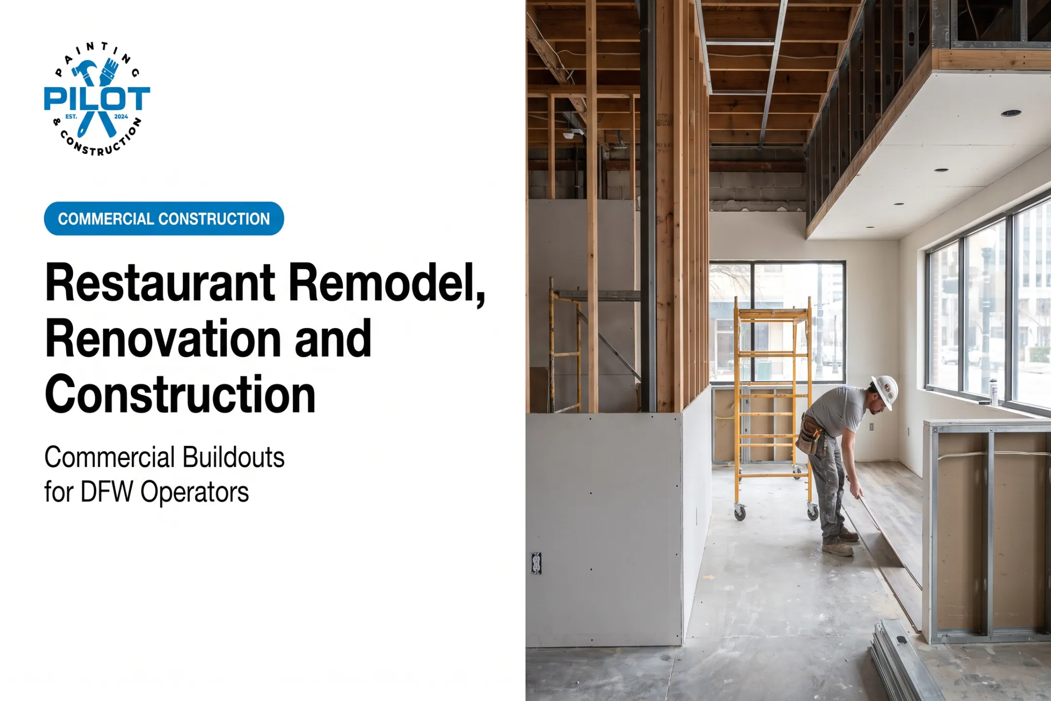 Restaurant Remodel, Renovation and Construction