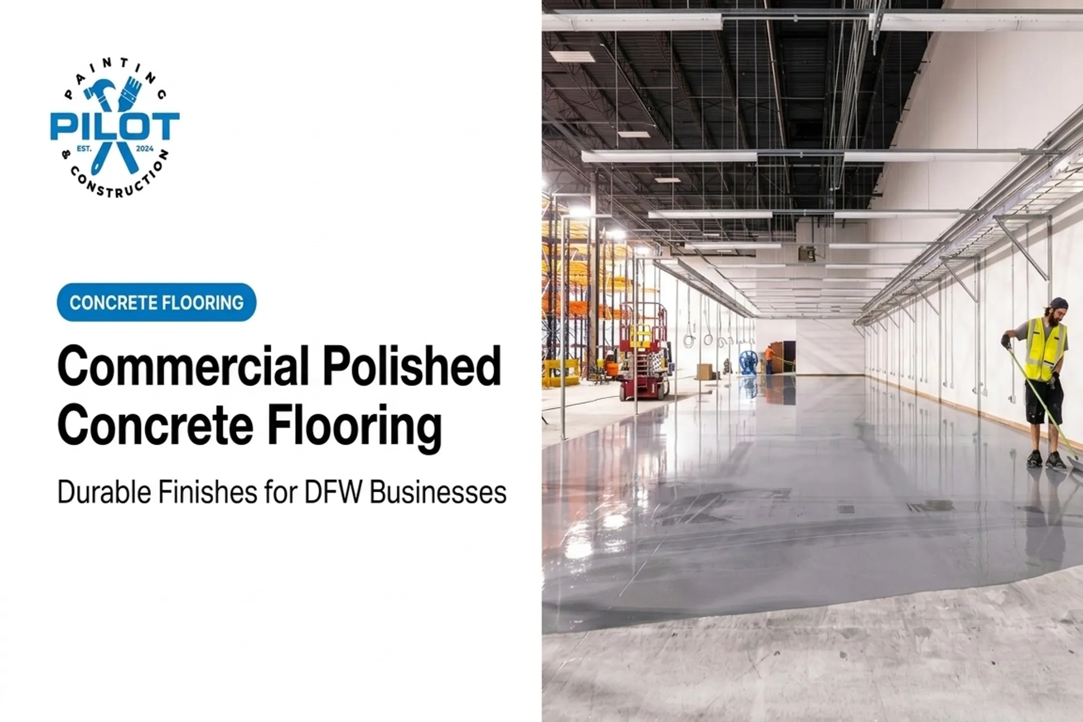 Commercial Polished Concrete Flooring