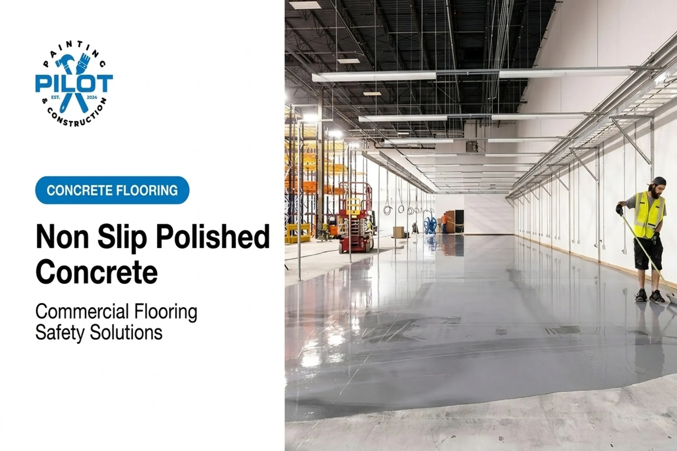 Non Slip Polished Concrete