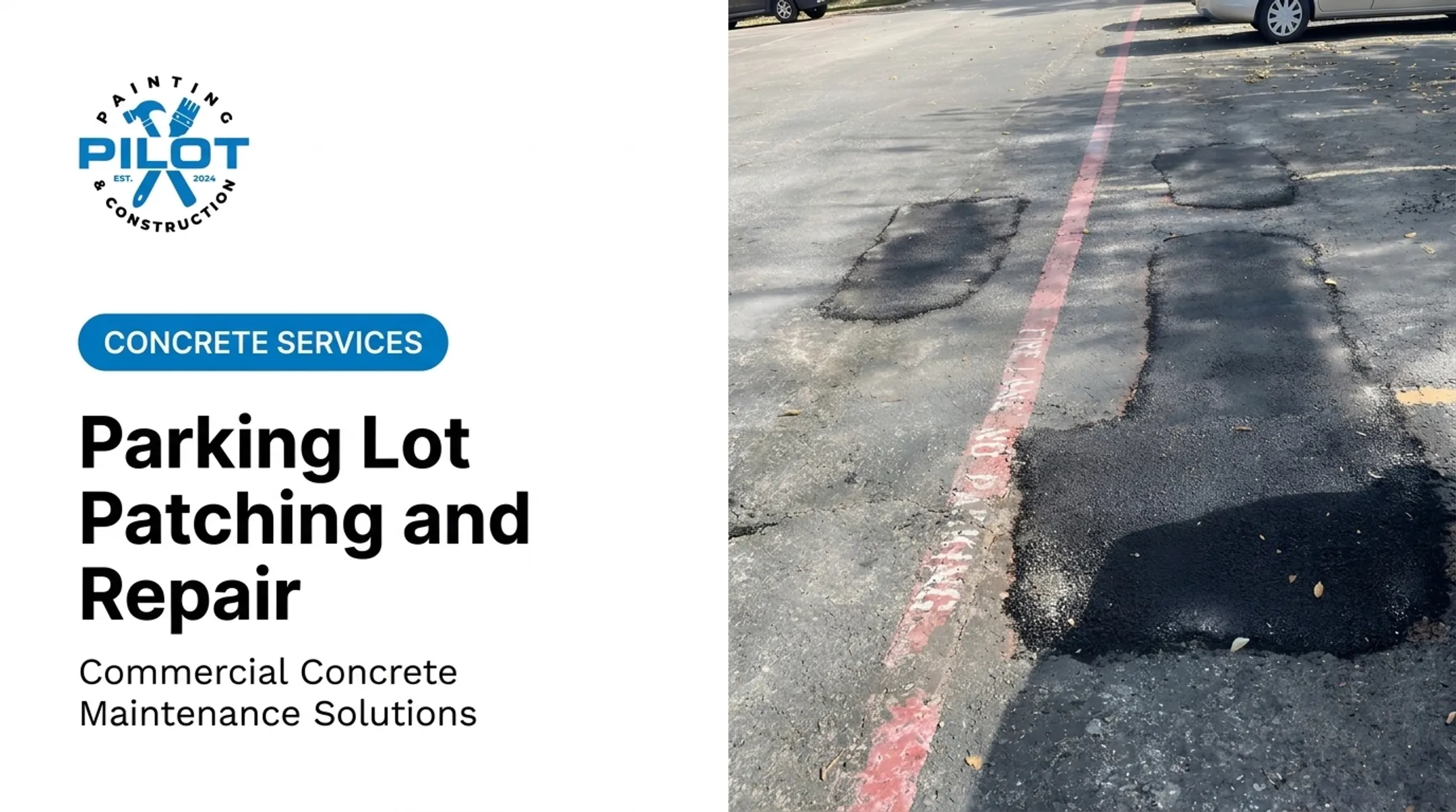 Parking Lot Patching and Repair