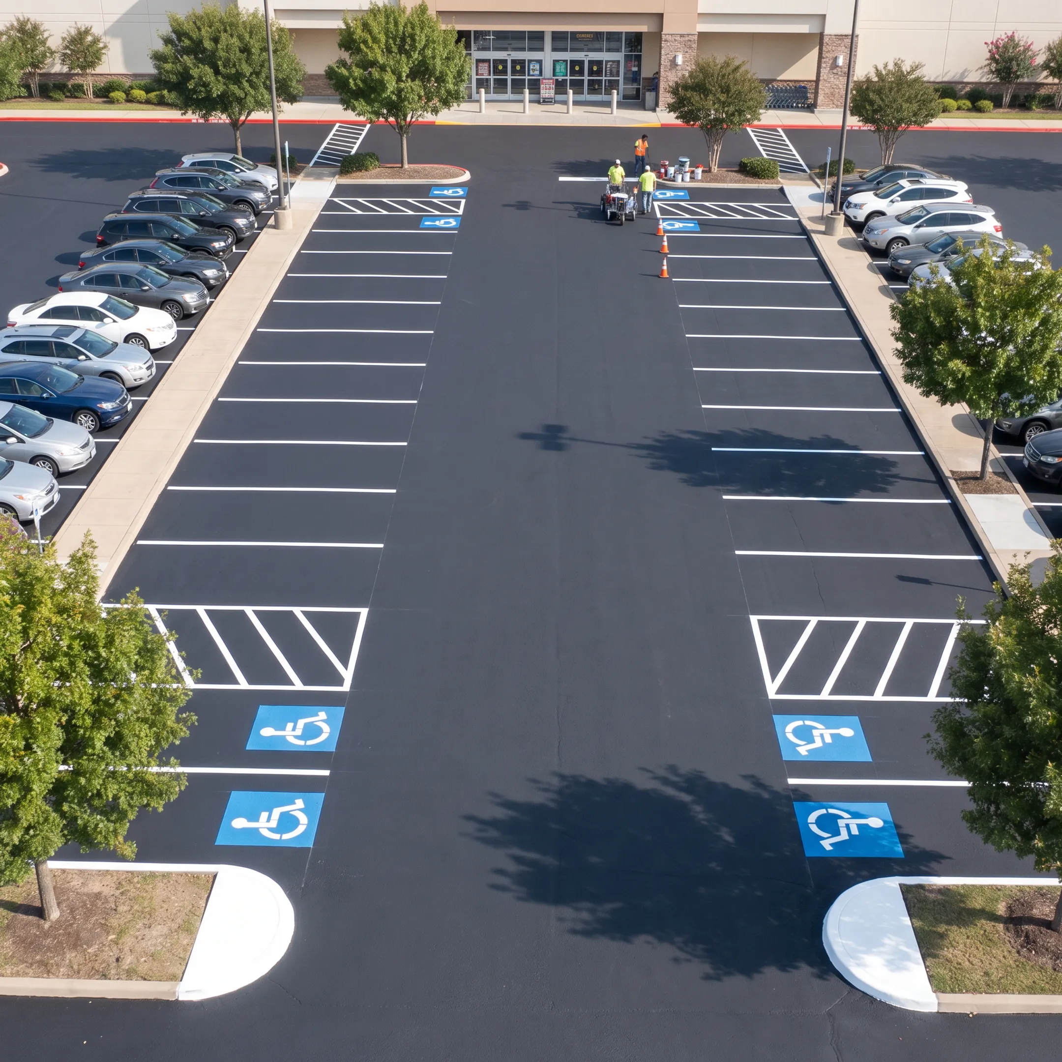 Asphalt Paving and Sealcoating Company for Parking Lots